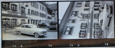 Borgward Isabella Europetour 1956 hundredthirty Photofilmstrips (4391)
